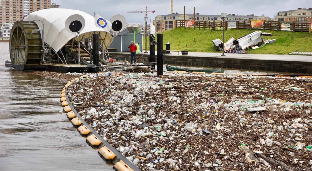 Indtil videre opsamler fire Trash Wheel-maskiner skrald i Baltimore. Foto: Waterfront Partnership of Baltimore
